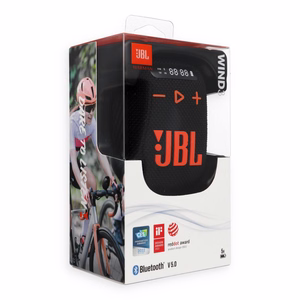 Juhtmevaba kõlar JBL Wind 3 juhtraua hoidjaga must ja oranž