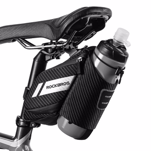 Rockbros C32BK sadulakott 1.5 l veepudeli taskuga - must