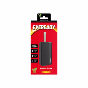 Eveready PX30B akupank, 30000 mAh, 2 × USB-A, must