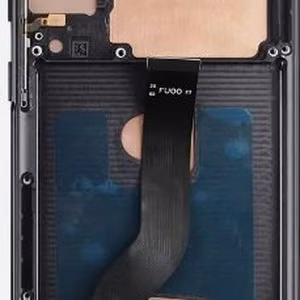 LCD ekraan Samsung G985F/G986F S20 Plus puuteekraaniga ja raamiga Cosmic must OLED (tegelik suurus)