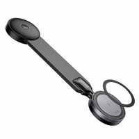 HOCO car Hoidja with Juhtmevaba charging jaoks center console compatible with MagSafe 15W HW29 must metal hall