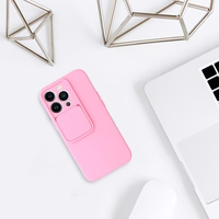 Camshield Soft jaoks Iphone 13 Pro Light roosa