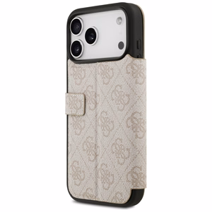 Guess Book 4G Metal Logo Ümbris jaoks iPhone 17 Pro Max - Roosa