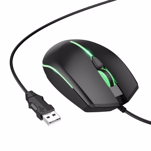 Juhtmega mänguhiir Hoco USB A 2400 dpi GM37 must
