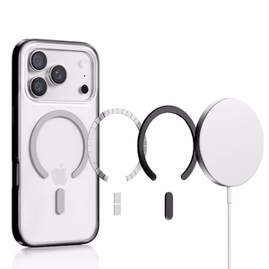 Rock Crystal Armor Series Magnetic Ümbris jaoks Iphone 17 Pro must