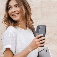 DUX DUCIS ümbris AIMO jaoks SAMSUNG A55 must