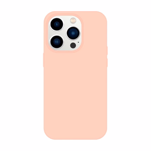 Tel Protect Silicone Premium jaoks Iphone 15 Pro light roosa