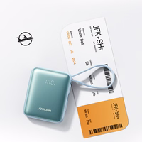 Joyroom JR-PBF27 22.5W 10000mAh Powerbank kahe sisseehitatud kaabliga - kuldne