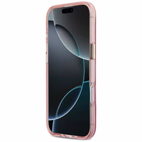 Karl Lagerfeld IML Choupettes Karl Script Logo MagSafe iPhone Air Ümbris - roosa