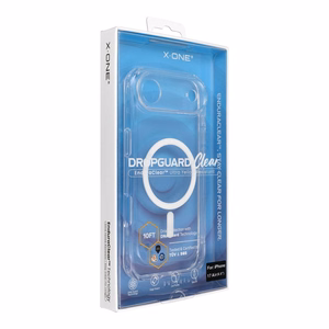X-ONE Endura Clear Ümbris (MagSafe compatible) - jaoks Apple iPhone 17 Air läbipaistev