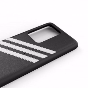 Adidas OR Moudled Ümbris PU jaoks Samsung Galaxy S20 Ultra must and valge