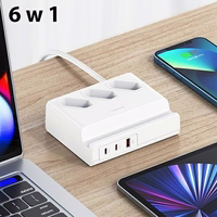 USAMS Pikendusjuhe 65W Super Si Fast Charging USB pikenduspesa EU valge CC160TC01 (US-CC160)