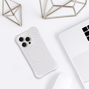 Tel Protect Wave Magsafe Ümbris jaoks Iphone 14 Pro valge