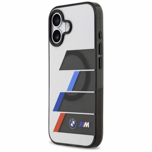 BMW M IML Metal Buttons Tricolor Lines MagSafe Ümbris jaoks iPhone 17 - hall