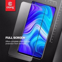 Crong 7D Nano paindlik Glass - 9H Hybrid Glass Full Screen OPPO realme C11