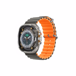 Devia Ремешок Deluxe Sport6 для Apple Watch 38 мм 40 мм 41 мм 42 мм серо-оранжевый