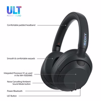 Sony ULT WEAR - Wireless Bluetooth Headphones with ULT POWER SOUND, Ultimate Deep Bass, Noise Cancelling, läbipaistev Call Quality, Up to 30hr Battery Life, IOS & Android