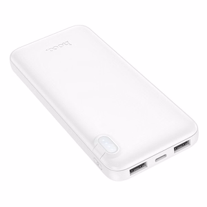 HOCO akupank 10000 mAh 2A J128 valge