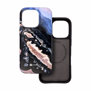 Ümbris jaoks iPhone 15 Forcell F-Protect Mirage compatible with MagSafe Military Drop-Test kuldne island