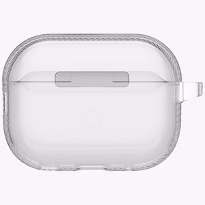 Uniq Glase Pro Ümbris jaoks AirPods Pro 3 Lock Ümbris - Läbipaistev