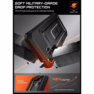 Supcase Unicorn Beetle Pro  Samsung Galaxy S26 FE ümbris, must