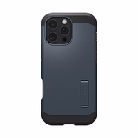 SPIGEN ümbris TOUGH ARMOR MAG compatible with MagSafe jaoks IPHONE 16 Pro Max metal slate