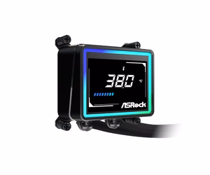 Asrock Challenger 360 Digital protsessori vedelikjahutuse komplekt 12 cm must