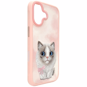 Nimmy Big Eyed Pet 2.0 Cat Ümbris jaoks iPhone 17 - Roosa
