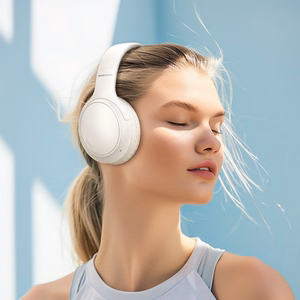 Valged Bluetooth kõrvaklapid Borofone BO29 Fascinador