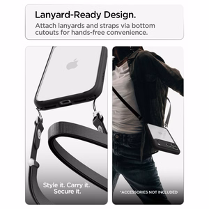 Spigen Ultra Hybrid ümbris mudelile iPhone 18 Pro Max / 17 Pro Max – värv: mattmust