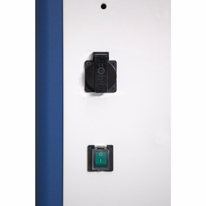 Techly Ventilated laadimis Station Trolley 30 Notebook või Smartphone must/hall