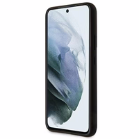 Guess GUHCS22MLSLMGBK S22+ S906 must/must hardcase Silicone Script Metal Logo