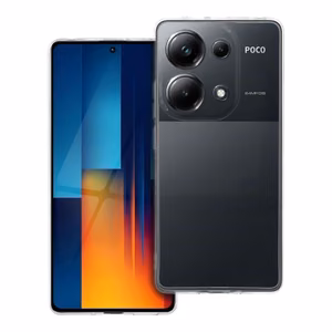 CLEAR Ümbris 2 mm jaoks XIAOMI POCO M6 PRO (camera protection) läbipaistev