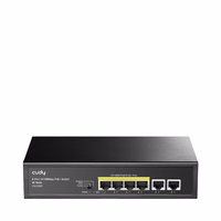 Cudy FS1006P network switch Fast Ethernet (10/100) Power over Ethernet (PoE) must