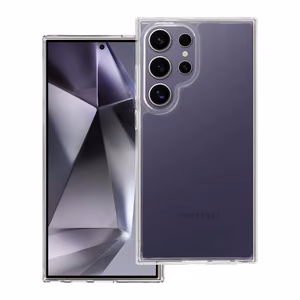 SUPER CLEAR HYBRID ümbris jaoks SAMSUNG S24 Ultra läbipaistev