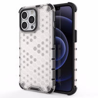 Honeycomb Case soomuskaitse TPU kaitsekattega iPhone 13 Pro läbipaistev