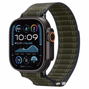 SPIGEN WBF0 rihm APPLE WATCH 8 / 9 / 10 / 11 / SE / ULTRA (44 / 45 / 46 / 49 MM) roheline
