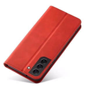 Magnet Fancy Ümbris jaoks Samsung Galaxy S23+ flip cover wallet stand punane