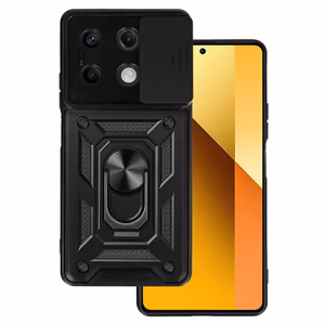 Slide Camera Armor Ümbris jaoks Xiaomi Redmi Note 13 5G Must