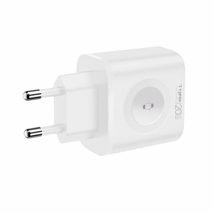 WALL CHARGER T-PHOX T-PP20 GAN iWATCH 3IN1 WHITE