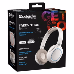 DEFENDER FREEMOTION B444 Bluetooth-kõrvaklapid, beežid