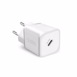 SBS TETRGAN1C20W 20W GaN Wall Laadija koos Power Delivery - valge