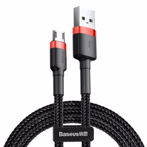 Baseus Cafule Micro USB cable 1.5A 2m (Punane+Must)