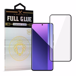 Закалённое стекло Hard Full Glue 5D Xiaomi Redmi Note 13 Pro Plus 5G чёрный