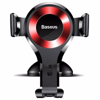 Baseus Osculum gravitational phone holder (punane)