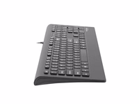 Natec Multimedia Keyboard BARRACUDA slim USB, US layout, must