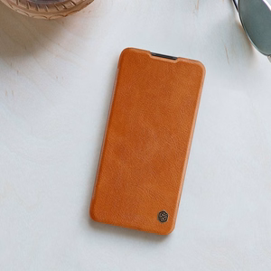 Nillkin Qin кожаный чехол-кобура для Xiaomi Redmi Note 9T 5G коричневый