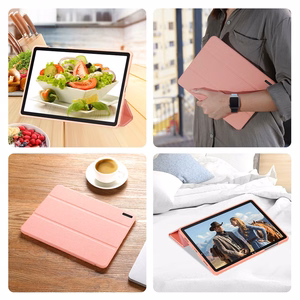 Ümbris Dux Ducis Domo Samsung X210/X215/X216 Tab A9 Plus 11.0/X230/X235/X236 Tab A11 Plus 11.0 roosa