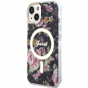 Guess Flower MagSafe ümbris jaoks iPhone 14 - must