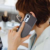 Thunder Case ümbris Xiaomi 12 Lite silikoonist soomus ümbris must